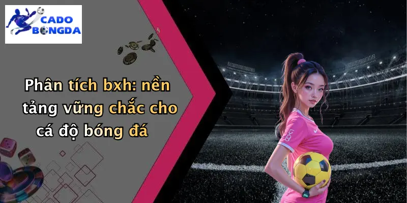 Phân tích bxh: nền tảng vững chắc cho cá độ bóng đá