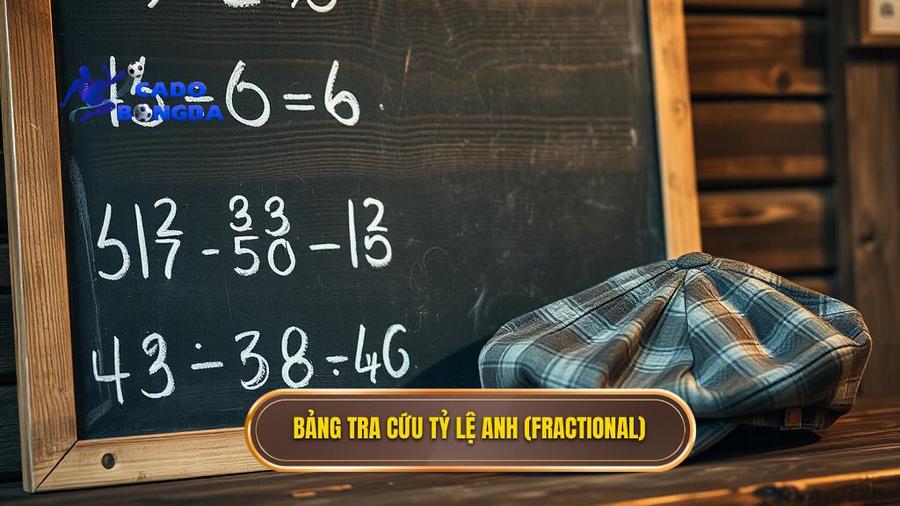 Cách đọc kèo bóng đá theo tỷ lệ Anh: Hướng dẫn chi tiết từ A-Z cho bet thủ 1 Tỷ lệ Anh (Fractional Odds) là gì?