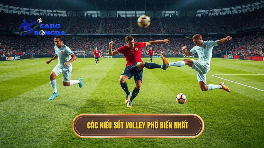 Kỹ thuật sút bóng volley: Cẩm nang toàn diện để làm chủ những siêu phẩm không tưởng 3 Phân loại các kiểu sút volley phổ biến